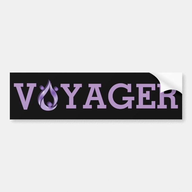 voyager Bumper Sticker (Front)