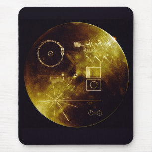 Voyager Golden Record Mouse Pad