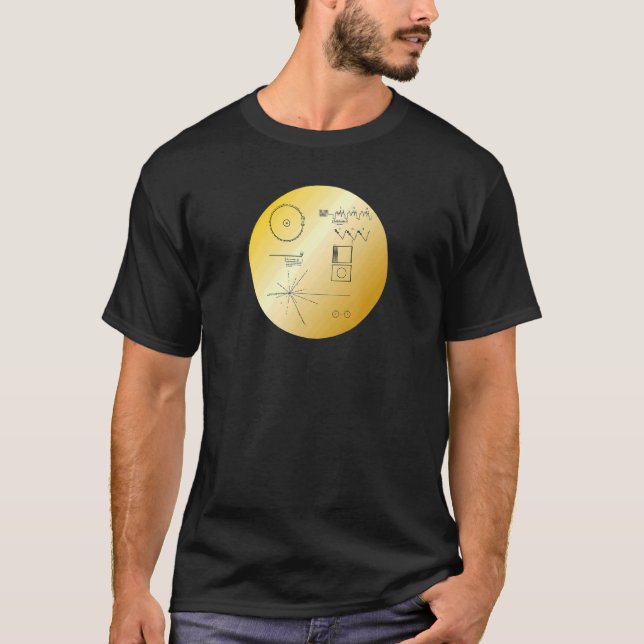 Voyager Golden Record T-Shirt (Front)