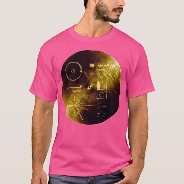 Voyager Golden Record T-Shirt (Front)