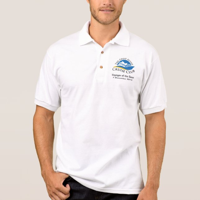 Voyager Of the Seas - 7 Dec 2013 Polo Shirt (Front)