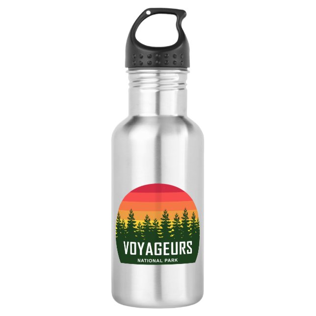 Voyageurs National Park 532 Ml Water Bottle (Front)