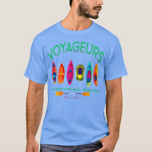 Voyageurs National Park Minnesota Kayaking Souveni T-Shirt