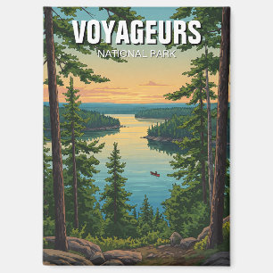 Voyageurs National Park Minnesota Sunset Magnet