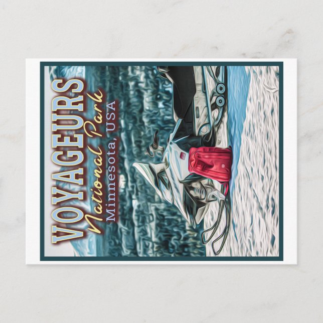 VOYAGEURS NATIONAL PARK - MINNESOTA UNITED STATES  POSTCARD (Front)