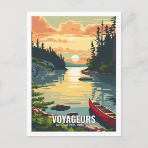 Voyageurs National Park Minnesota USA Postcard