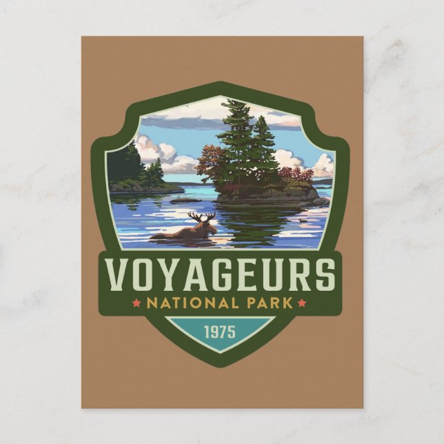 Voyageurs National Park Postcard (Front)