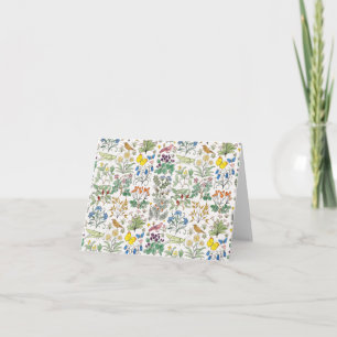 Voysey Apothecary's Garden Pattern Note Cards