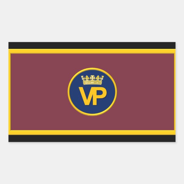 VP Regimental Flag Stickers (Front)