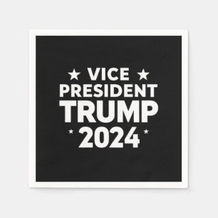 VP Trump Funny Election Joe Biden Funny Quote  Napkin