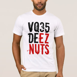 VQ35 DEEZ NUTS (red / black) w/ 350Z Logo T-Shirt