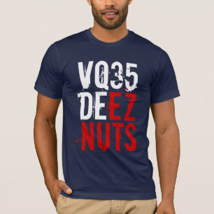 VQ35 DEEZ NUTS (red / white) T-Shirt