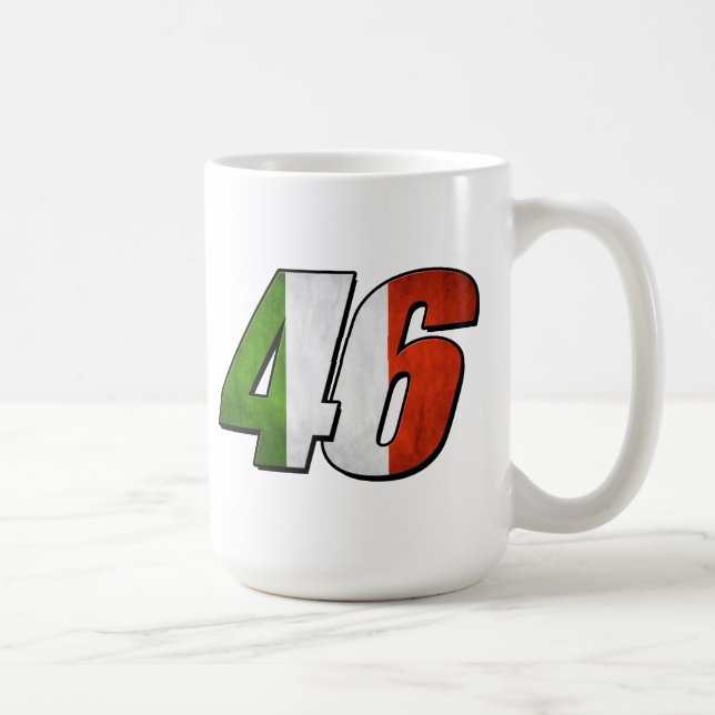 VR46flag Coffee Mug (Right)