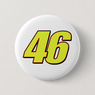 VR46redline 6 Cm Round Badge
