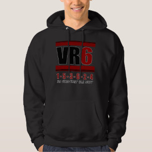 VR6 Engine Tuning Golf Car Cylinder Ignition Order Hoodie