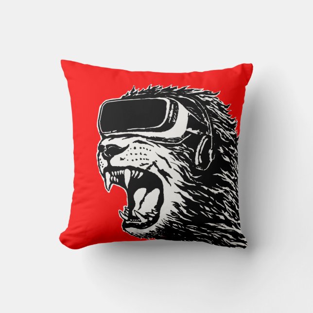 VR Lion Cushion (Front)