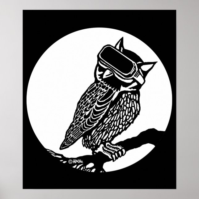VR Owl Poster (Front)