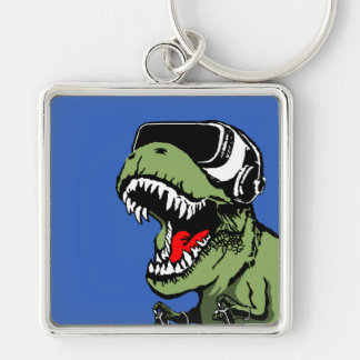 VR T-rex Key Ring