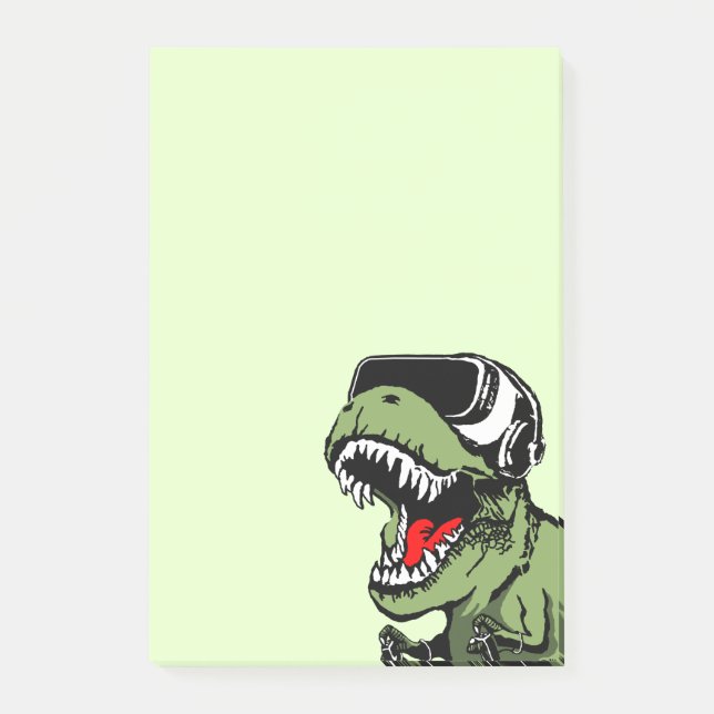 VR T-rex Post-it Notes (Front)