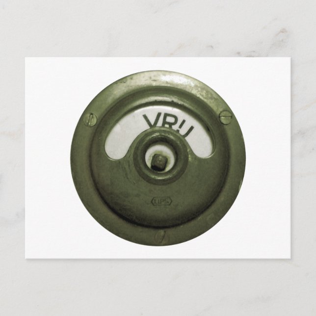 Vrij, vacant postcard (Front)