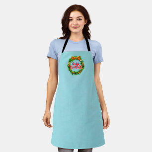 Vrolijk Kerstfeest Dutch Merry Christmas Apron