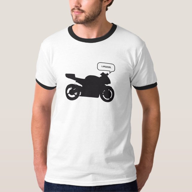 Vroom. Tee Shirt (Front)