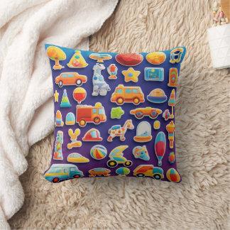 Vroom & Zoom – Car-Themed Baby Toy Cushion