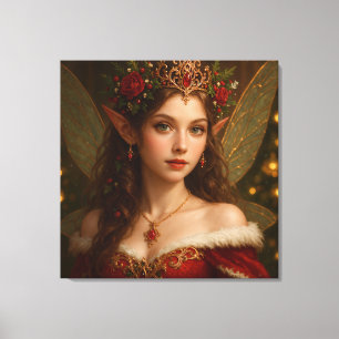 VS001_Vivid Fairy - Christmas Edition #1 Canvas Print