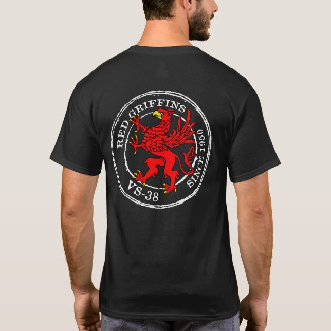 VS-38 RED GRIFFINS SINCE 1950 T-Shirt (Back)