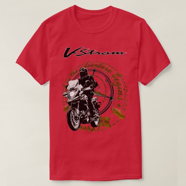 Vstrom XT650 2020 T-Shirt (Design Front)