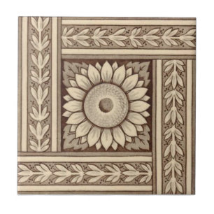 VT0074 Reproduction Antique Transferware Tile