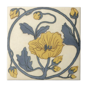 VT0080 Reproduction Antique Transferware Tile