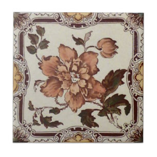 VT0091 Reproduction Antique Transferware Tile