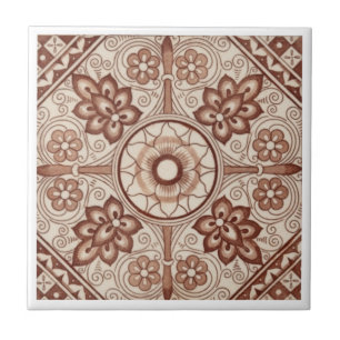 VT0100 Reproduction Antique Transferware Tile