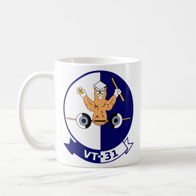 VT-31 and NAS Corpus Christi Retro Mug (Left)