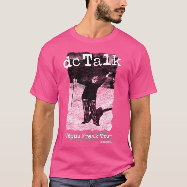 Vtg 1996 Dc Talk T Shirt Promo Jesus Freak Tour Co (Front)