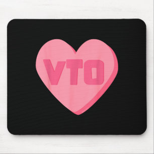 Vto Heart Valentines Day Candy Swagazon Ociate Cow Mouse Pad
