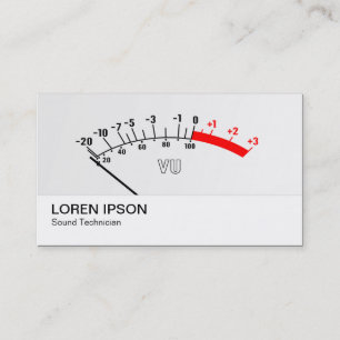 VU Metre 01 Business Card