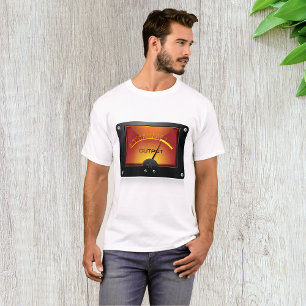 VU Metre Output Gauge Audio Level Metre T-Shirt