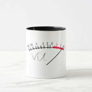 VU Metre Sound Level Studio  Mug