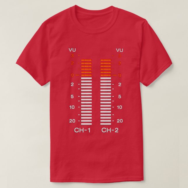 vu metre T-Shirt (Design Front)