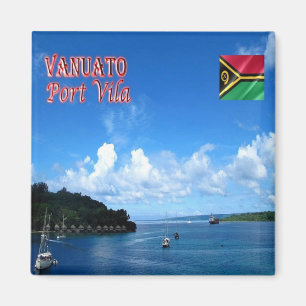 VU - Vanuatu - Port Vila - Natural Harbour Magnet