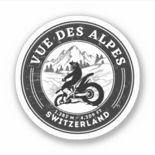 Vue des Alpes swiss–alps motorcycle tour
