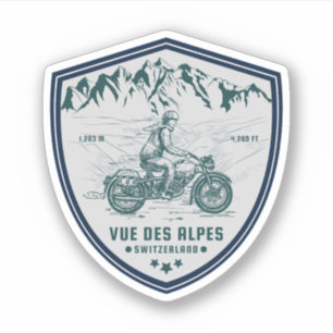 Vue des Alpes swiss–alps motorcycle tour