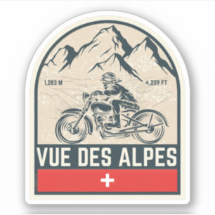 Vue des Alpes swiss–alps motorcycle tour
