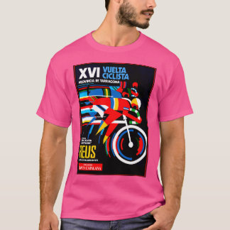 Vuelta Ciclista Vintagebicycle Racing Advertising T-Shirt