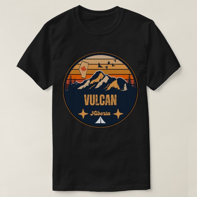 Vulcan, Alberta T-Shirt (Design Front)