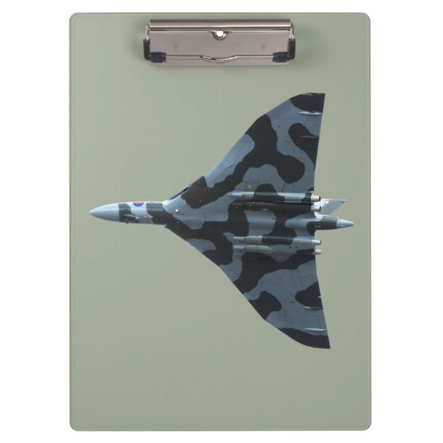 Vulcan bomber in flight clipboard (Front)