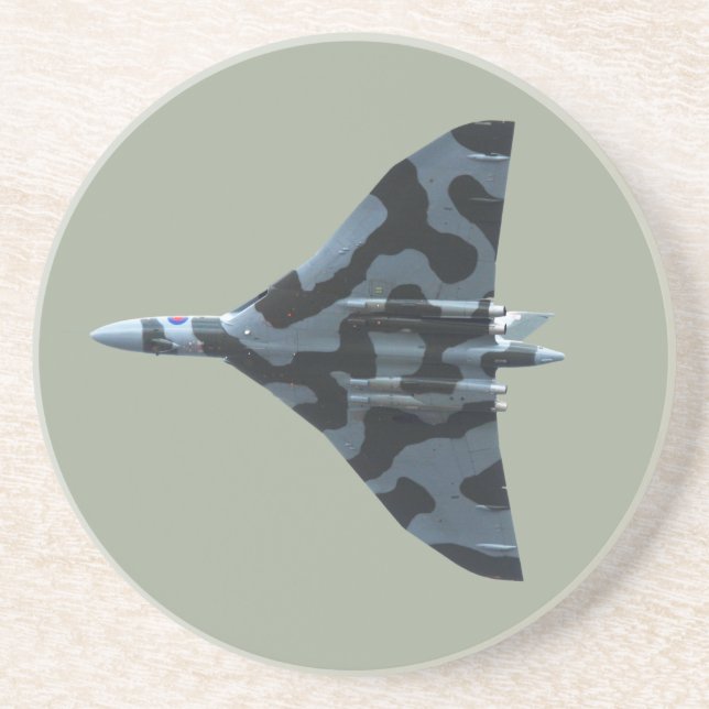 Vulcan bomber in flight coaster (Front)