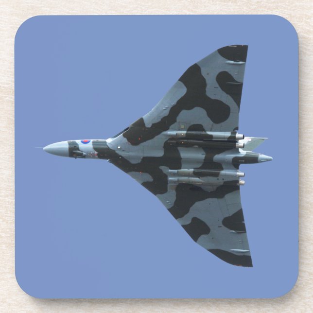 Vulcan bomber in flight coaster (Front)